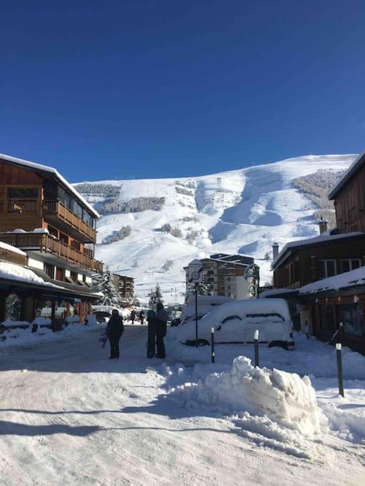 Ferienwohnung Station Les Deux Alpes, Le Refuge Du Diable, Front De Neige, 4/6 Personnes Exterior foto